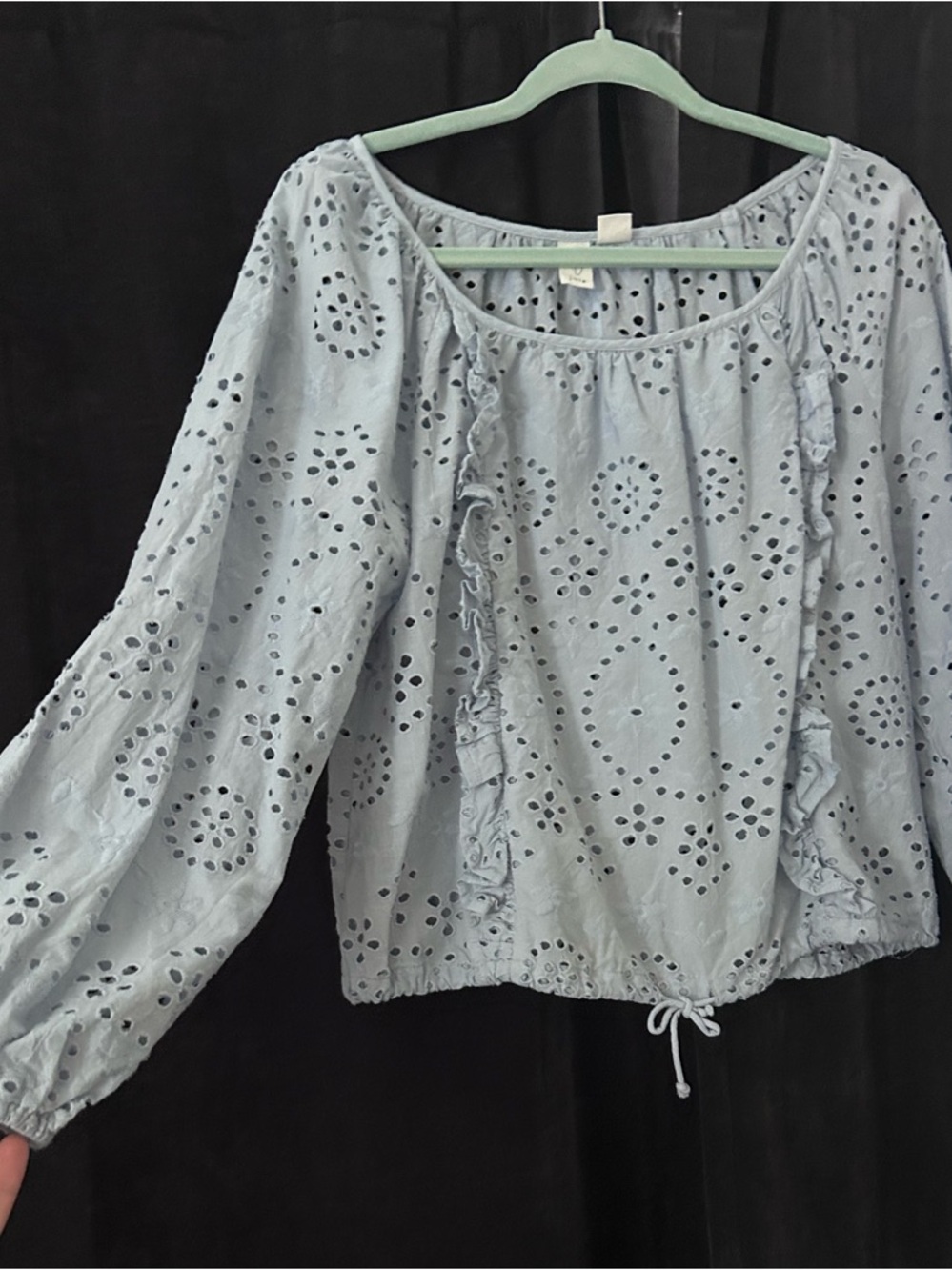 Joie light blue blouse